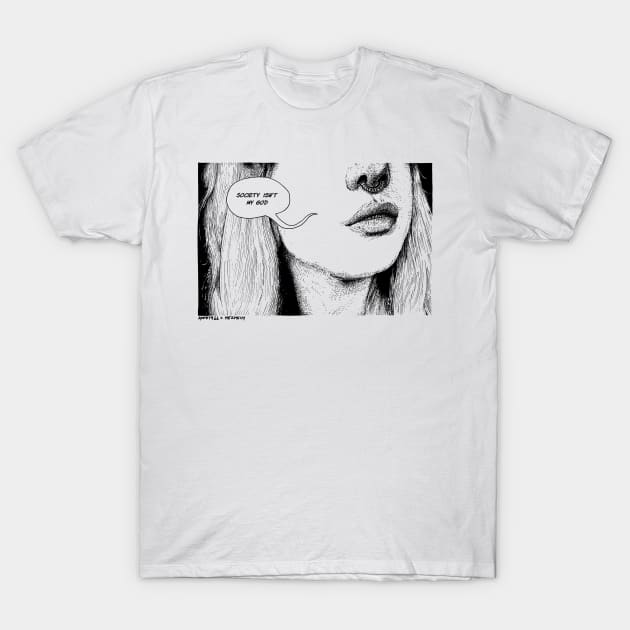 S.I.M.G WHITE T-Shirt by mezmeim